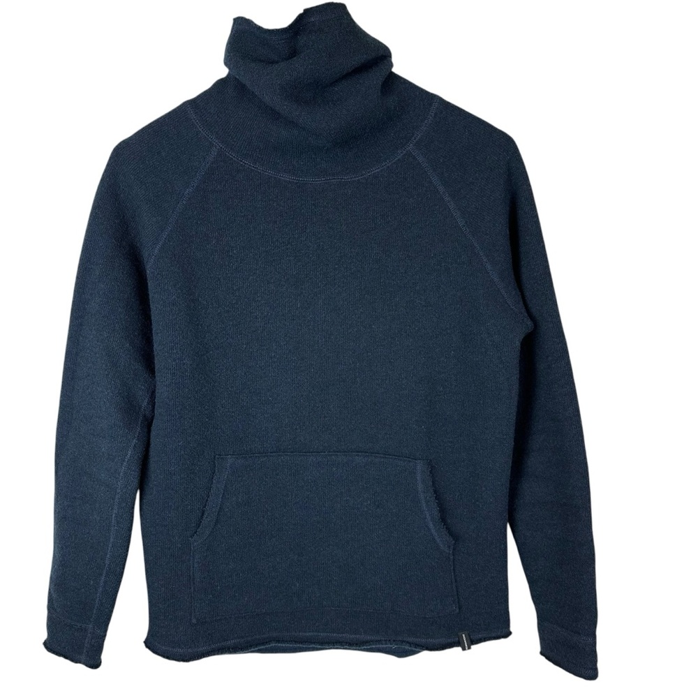 Duckworth Merino Wool Blend Powder High Neck Sweater Made in USA
